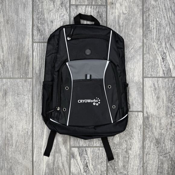New “Cryoworks” Crew‎ Backpack One Size Black Bag - Picture 1 of 7
